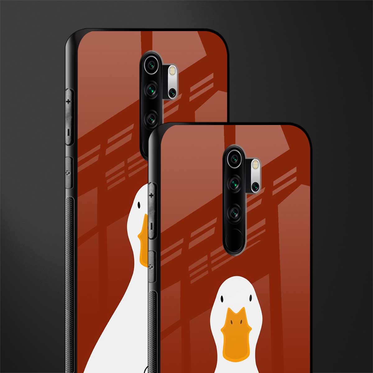 boring goose glass case for redmi note 8 pro image-2