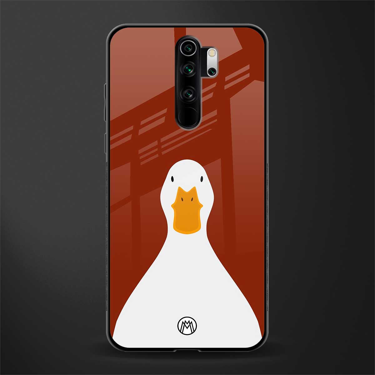 boring goose glass case for redmi note 8 pro image