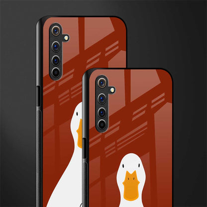 boring goose glass case for realme 6i image-2