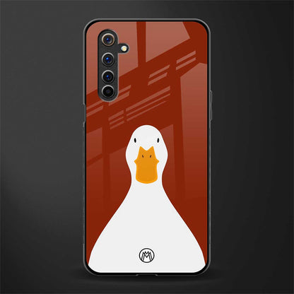 boring goose glass case for realme 6i image