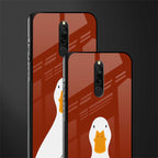 boring goose glass case for redmi 8 image-2