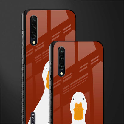 boring goose glass case for mi a3 redmi a3 image-2