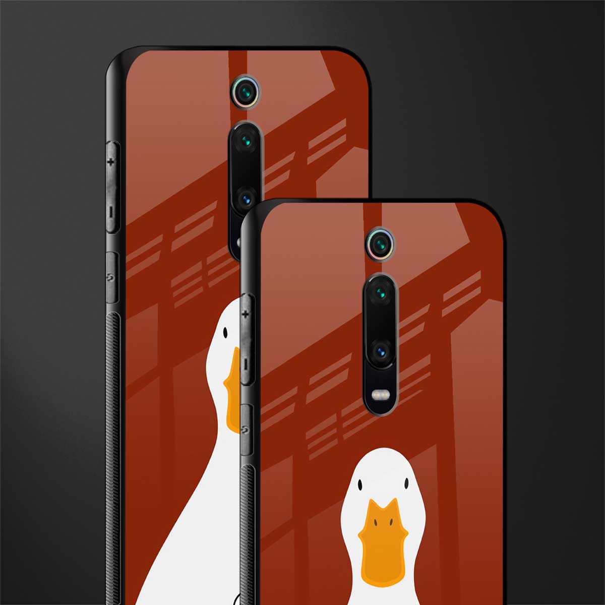 boring goose glass case for redmi k20 image-2