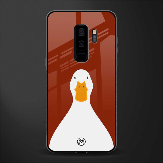 boring goose glass case for samsung galaxy s9 plus image
