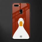 boring goose glass case for oppo a7 image