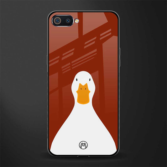 boring goose glass case for realme c2 image