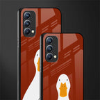 boring goose glass case for oppo f19 image-2