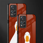 boring goose glass case for xiaomi 11i 5g image-2