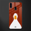 boring goose glass case for samsung galaxy a20s image