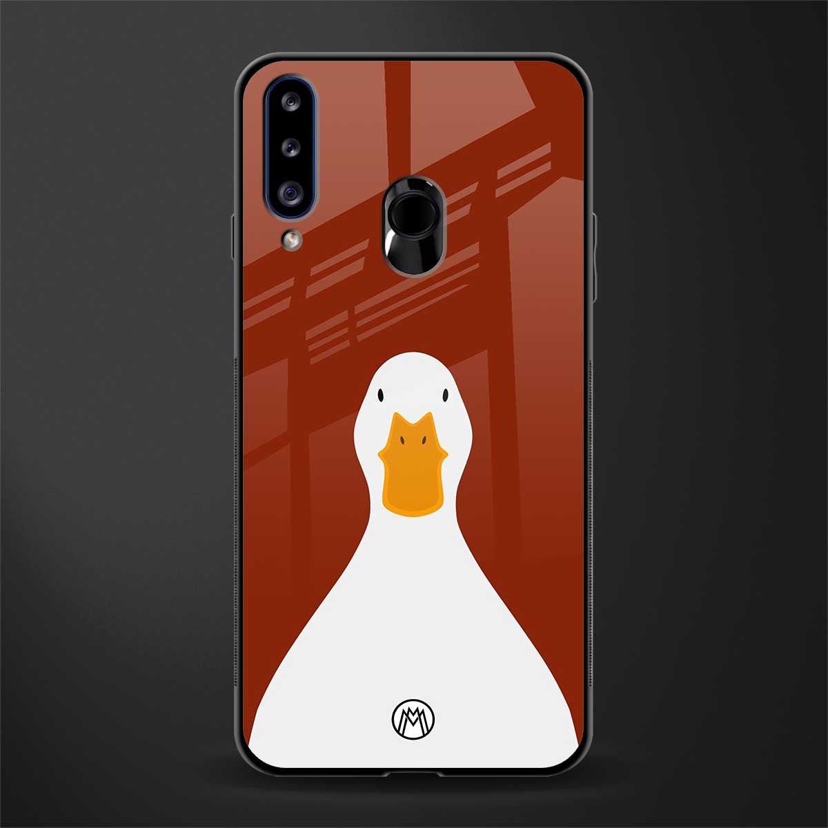 boring goose glass case for samsung galaxy a20s image