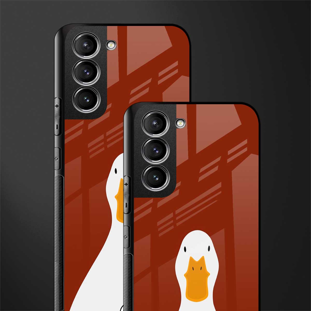 boring goose glass case for samsung galaxy s21 plus image-2