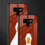 boring goose glass case for samsung galaxy note 9 image-2