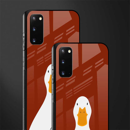 boring goose glass case for samsung galaxy s20 image-2
