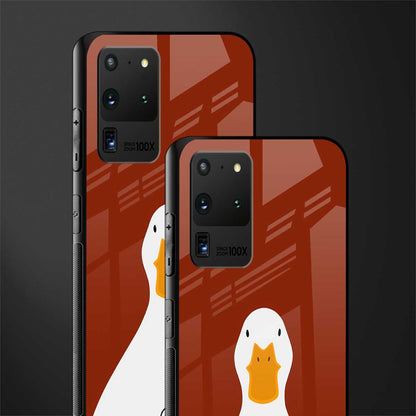 boring goose glass case for samsung galaxy s20 ultra image-2