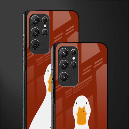 boring goose glass case for samsung galaxy s21 ultra image-2