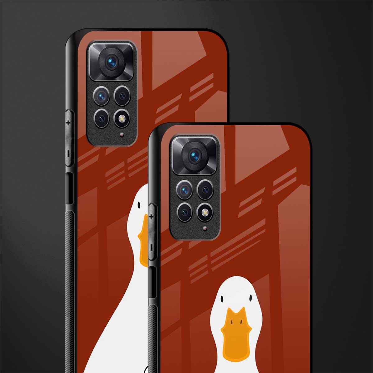 boring goose glass case for redmi note 11s image-2