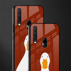 boring goose glass case for vivo y12 image-2