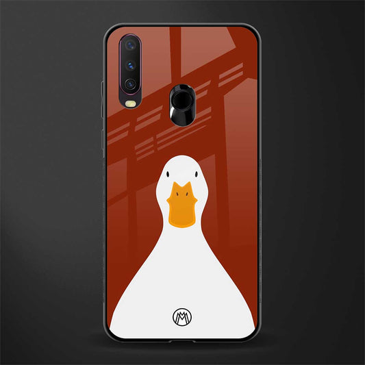 boring goose glass case for vivo y15 image