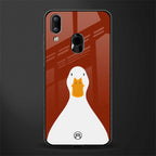 boring goose glass case for vivo y95 image