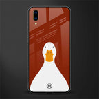 boring goose glass case for vivo v11 pro image