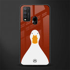 boring goose glass case for vivo y50 image