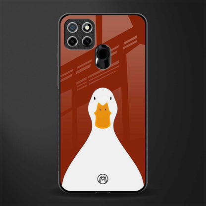 boring goose glass case for realme narzo 30a image