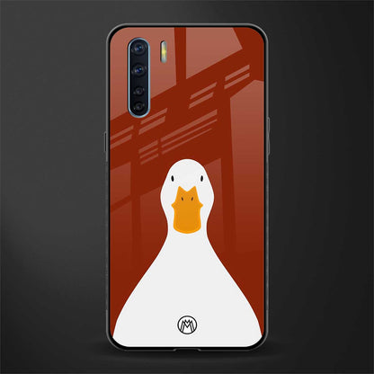 boring goose glass case for oppo f15 image