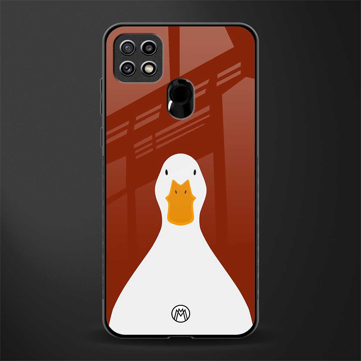boring goose glass case for oppo a15s image