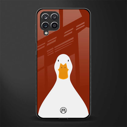 boring goose glass case for samsung galaxy m42 5g image