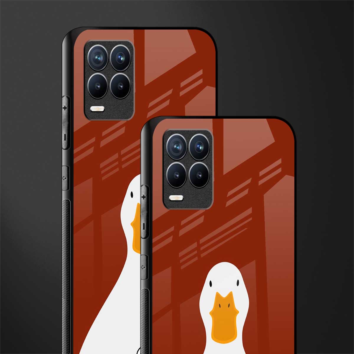 boring goose glass case for realme 8 pro image-2