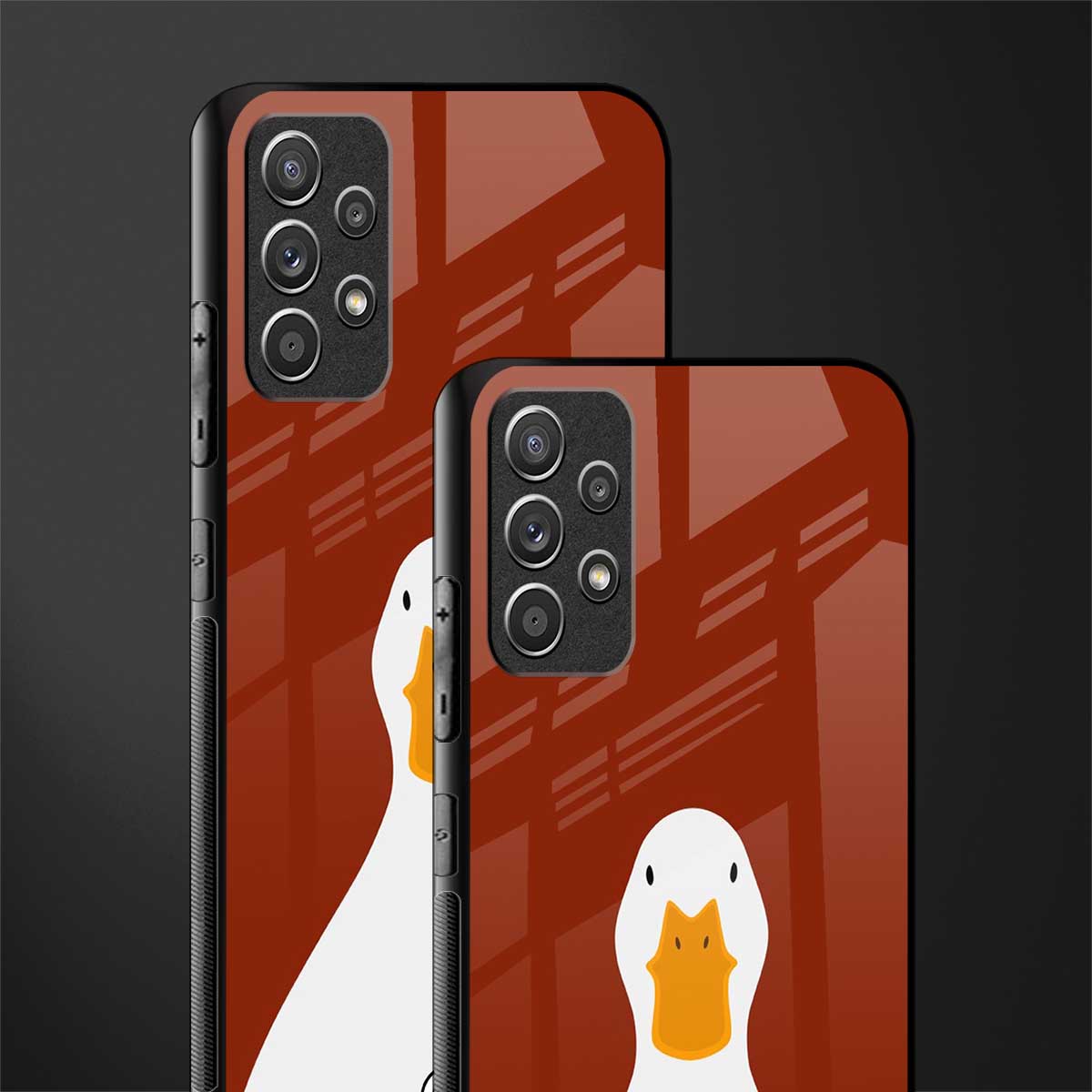 boring goose glass case for samsung galaxy a72 image-2