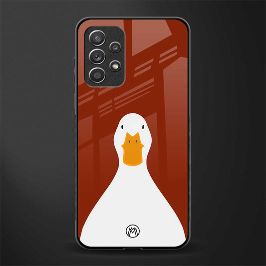 boring goose glass case for samsung galaxy a72 image