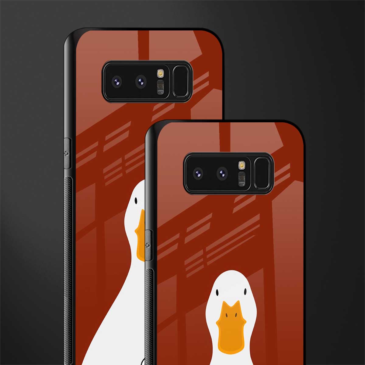 boring goose glass case for samsung galaxy note 8 image-2