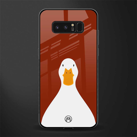 boring goose glass case for samsung galaxy note 8 image