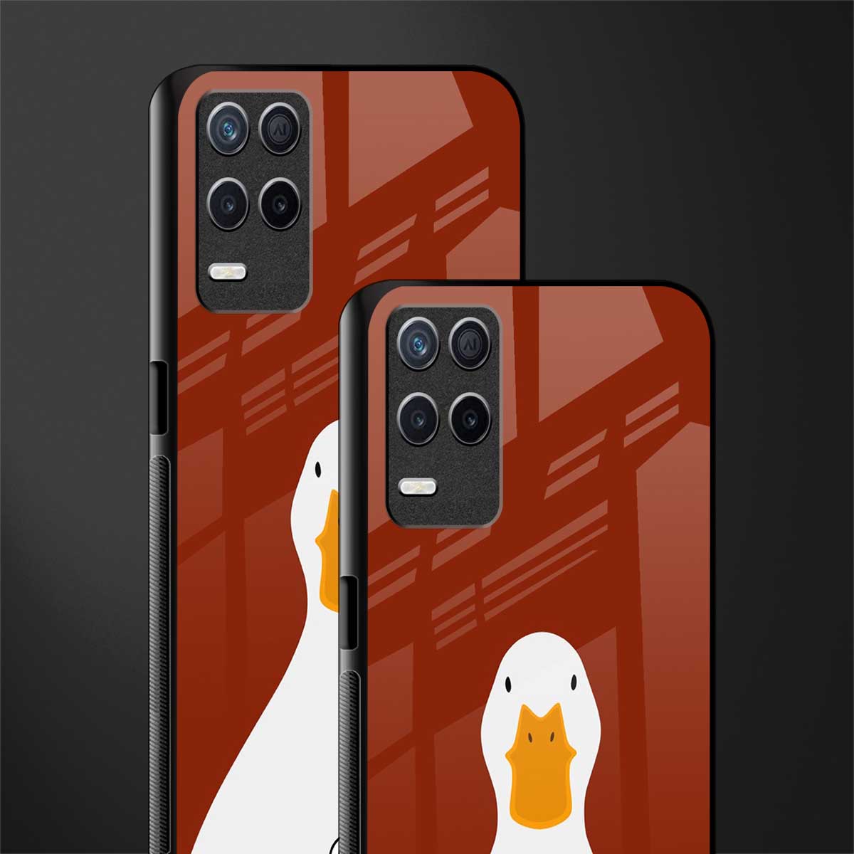 boring goose glass case for realme 8 5g image-2