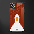 boring goose glass case for iphone 12 mini image