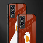 boring goose glass case for vivo v21e 5g image-2