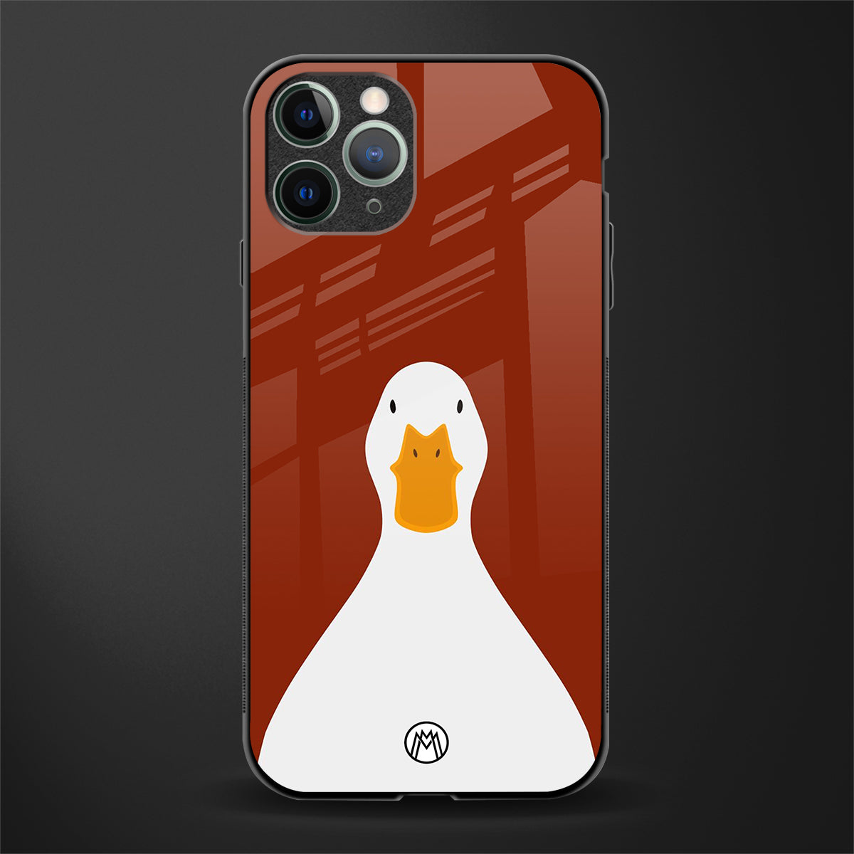 boring goose glass case for iphone 11 pro image