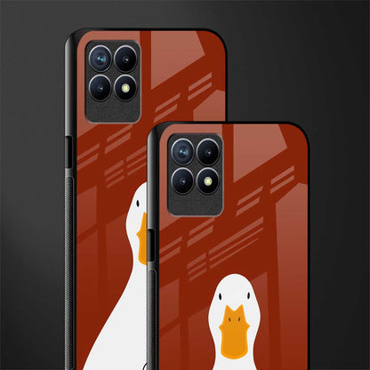 boring goose glass case for realme 8i image-2