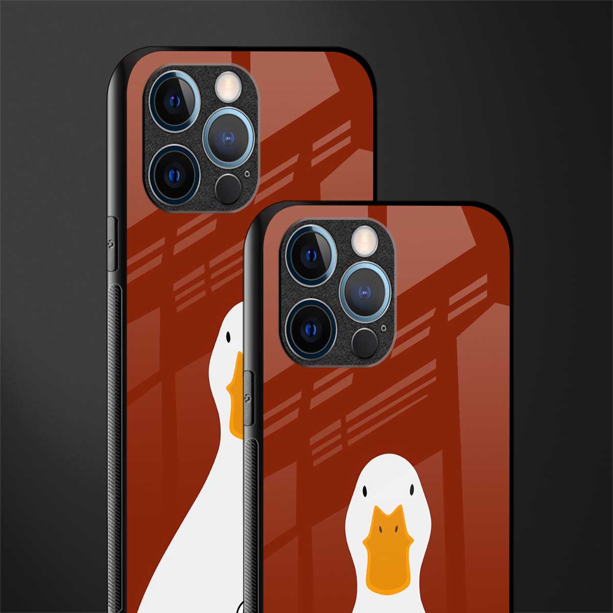 boring goose glass case for iphone 12 pro image-2
