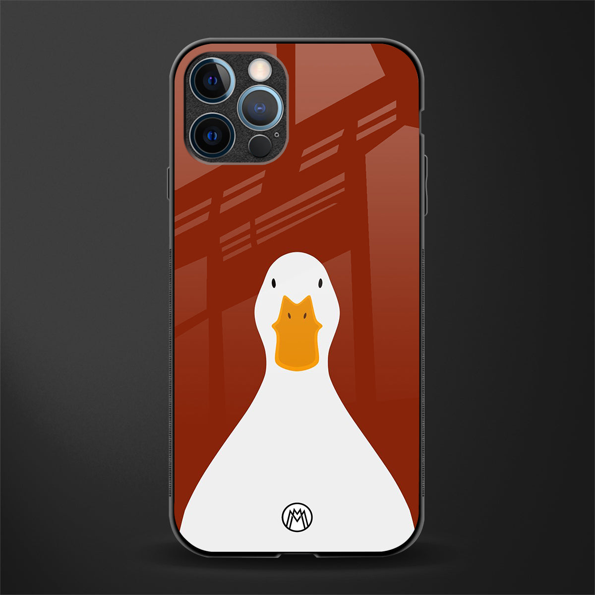 boring goose glass case for iphone 12 pro max image