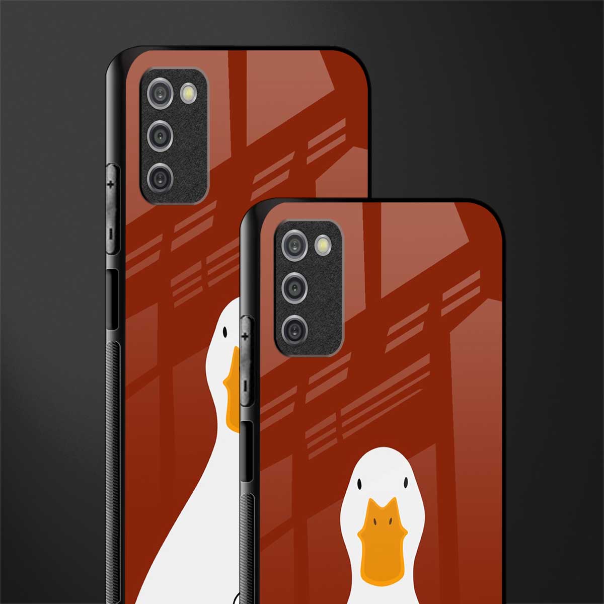boring goose glass case for samsung galaxy a03s image-2