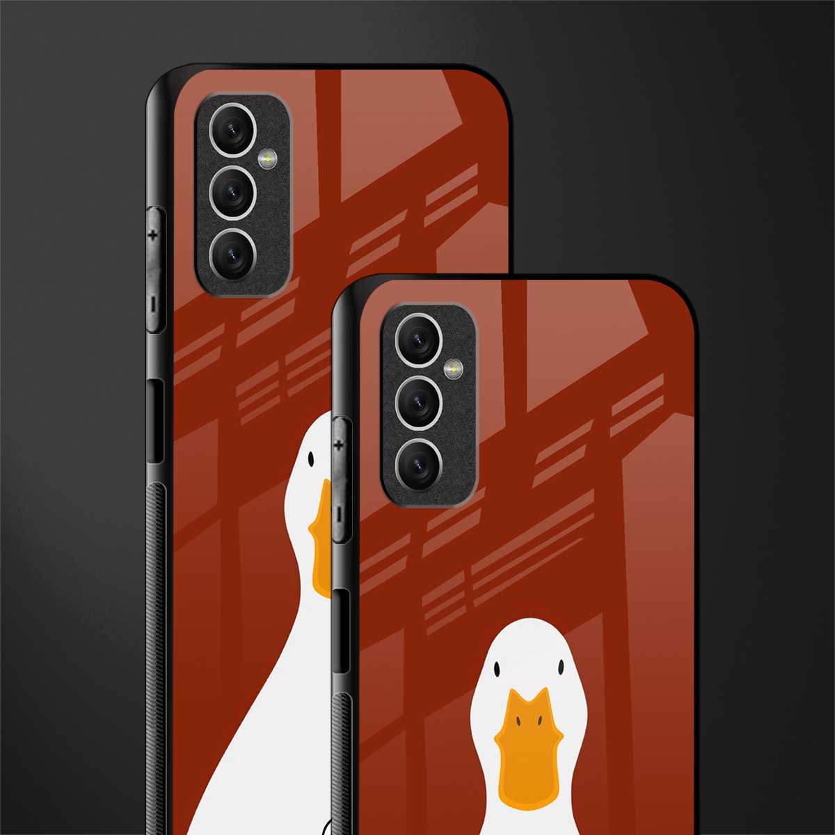 boring goose glass case for samsung galaxy m52 5g image-2