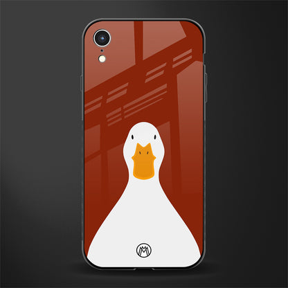 boring goose glass case for iphone xr image