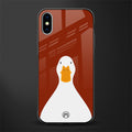 boring goose glass case for iphone xs image
