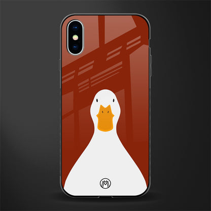 boring goose glass case for iphone x image