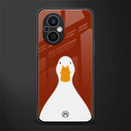 boring goose back phone cover | glass case for oppo f21 pro 5g