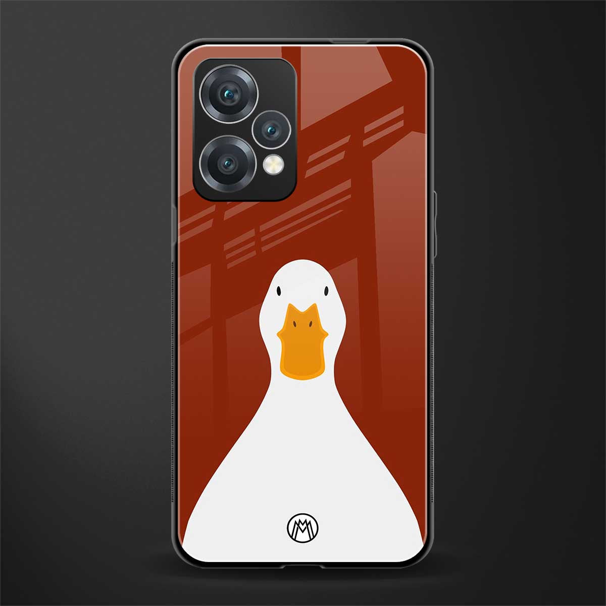 boring goose back phone cover | glass case for oneplus nord ce 2 lite 5g