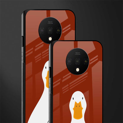 boring goose glass case for oneplus 7t image-2