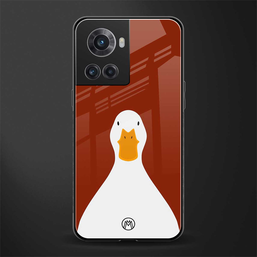 boring goose back phone cover | glass case for oneplus 10r 5g